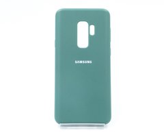 Силиконовый чехол Full Cover для Samsung S9+ pine green