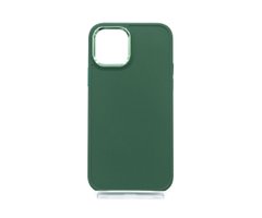 TPU чохол Bonbon Metal Style для iPhone 12/12 Pro army green