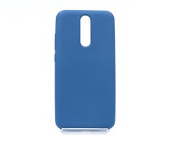 Силиконовый чехол Grand Full Cover для Xiaomi Redmi 8 navy blue