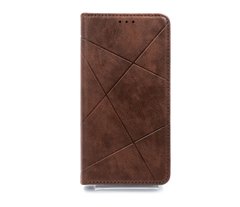 Чохол книжка Business Leather для Xiaomi Mi 12 brown
