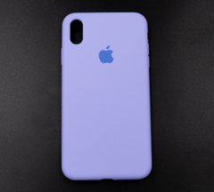 Силіконовий чохол Full Cover для iPhone XS Max lilac