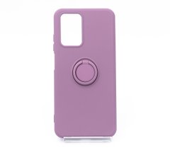 Чохол (TPU) Candy Ring для Xiaomi Redmi 10 cherry purple