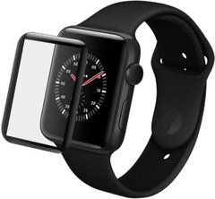 Защитное 3D стекло FullGlue для часов Apple Watch Series 4 44 mm black