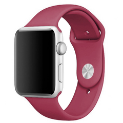 Силіконовий ремінець для Apple Watch Sport Band 42/44mm (M) 2pcs rose red