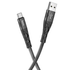 USB кабель HOCO U105 Treasure jelly Type-C 3.0A/1.2m black