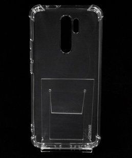 Чехол (TPU) Getman Ease logo для Xiaomi Redmi 9 clear с усил.углами