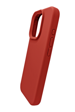 Чехол Fibra Full Silicone with MagSafe для iPhone 16 Pro Max red