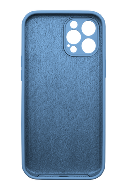 Силиконовый чехол Full Cover для iPhone 13 Pro cornflower Full Camera