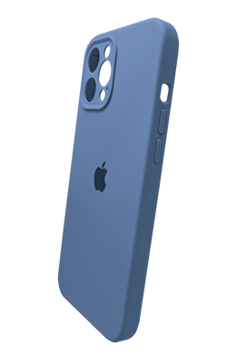 Силиконовый чехол Full Cover для iPhone 13 Pro cornflower Full Camera