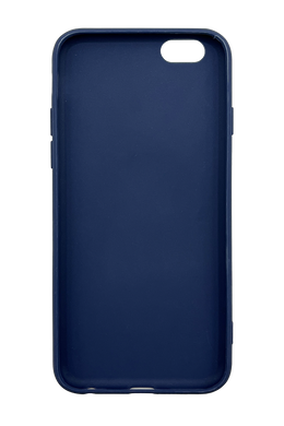 Силиконовый чехол MyPrint для iPhone 6 Дівчинка-Україна, Candy, blue