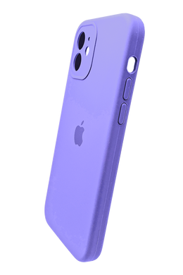 Силіконовий чохол Full Cover для iPhone 12 dasheen Full Camera