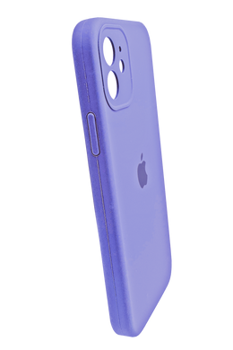 Силіконовий чохол Full Cover для iPhone 12 dasheen Full Camera