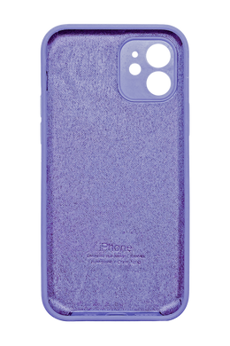 Силіконовий чохол Full Cover для iPhone 12 dasheen Full Camera