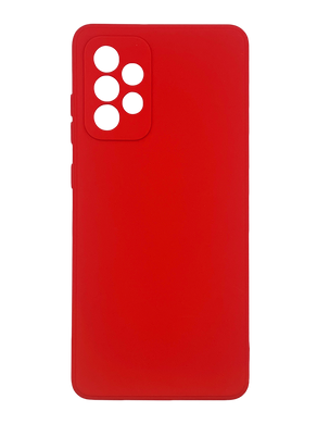 Силіконовий чохол Candy Full Camera для Samsung A72 4G/5G red