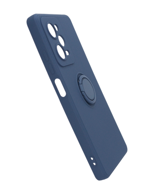 Чехол (TPU) Candy Ring для Xiaomi Redmi Note 12 Pro 5G/Poco X5 Pro 5G blue Full Camera