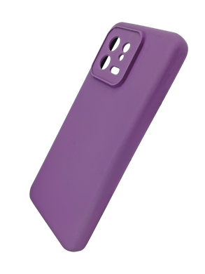 Силіконовий чохол Full Cover для Xiaomi Mi 13 purple Full Camera без logo