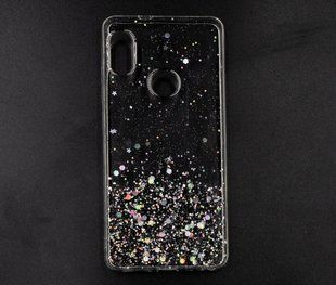Накладка TPU Star Glitter для Xiaomi Redmi Note 5/5 Pro Clear блестки