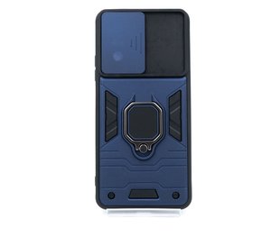 Чохол SP Camshield Serge Ring для Xiaomi Poco F3 dark blue протиударний шторка/захист камери