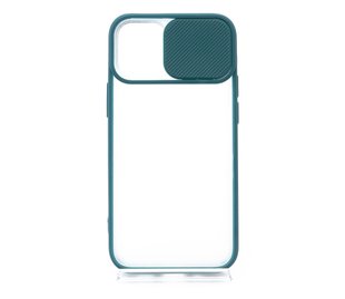 TPU чохол Camshield mate для iPhone 12 mini green шторка/захист камери