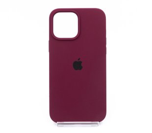 Силіконовий чохол Full Cover для iPhone 13 Pro Max maroon