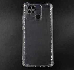 Чохол (TPU) Getman Ease logo для Xiaomi Redmi 10 C clear з посил.кутами