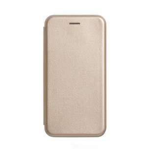 Чехол книжка Original кожа для Xiaomi Redmi 8A gold