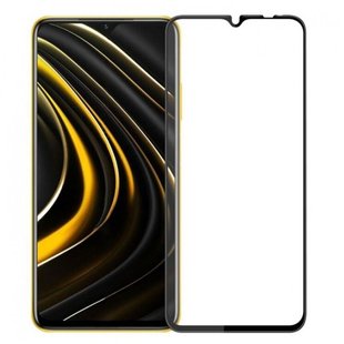 Защитное 2.5D стекло Люкс Full Glue для Xiaomi Redmi Note 9/9T f/s 0.25mm black