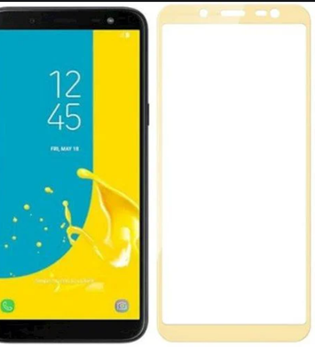 Захисне 2.5D скло Full Glue для Samsung J810/J8 (2018) f/s gold