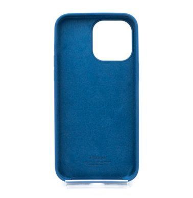 Силіконовий чохол Full Cover для iPhone 14 Pro Max blue cobalt (35)