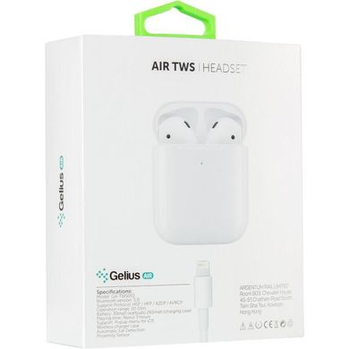 Bluetooth stereo headset Gelius Airdots GA-TWS-001 white