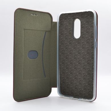 Чохол книжка Original шкіра для Xiaomi Redmi 5 + marsala