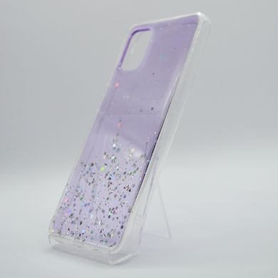 Силіконовий чохол WAVE Confetti для Samsung A31 / A315 (TPU) purple