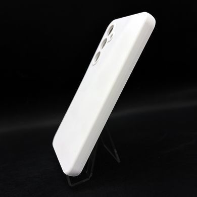 Силиконовый чехол Full Cover Lakshmi для Samsung S23 FE white (AAA) Full Camera без logo