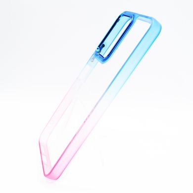 TPU+PC чохол Fresh sip series для Xiaomi Redmi 13C/Poco C65 pink/blue