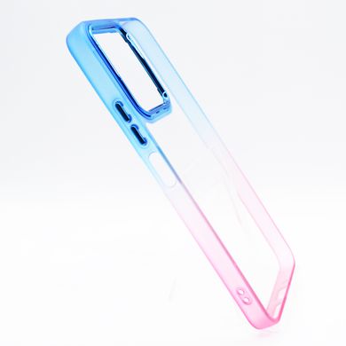 TPU+PC чохол Fresh sip series для Xiaomi Redmi 13C/Poco C65 pink/blue