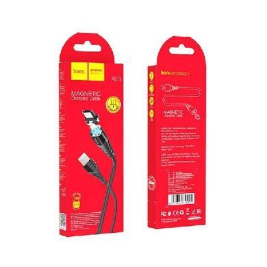 USB кабель Hoco X63 Racer magnetic micro 2.4A 1m black