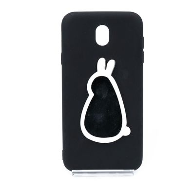 Силіконовий чохол з дзеркалом для Samsung J730 Rabbit black