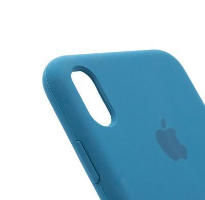 Силіконовий чохол Full Cover для iPhone XS Max blue cobalt (cosmos blue)