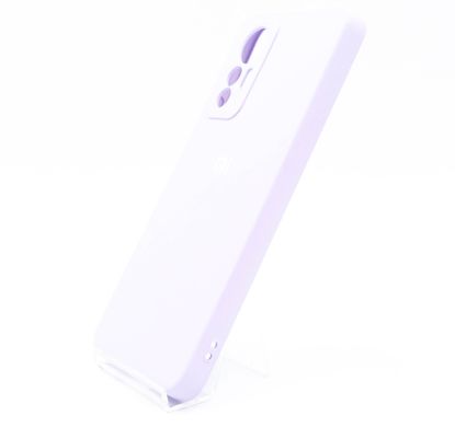 Силіконовий чохол Full Cover для Xiaomi Mi 12 Lite lilac Full Camera