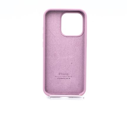 Силіконовий чохол Full Cover для iPhone 15 Pro lilac pride