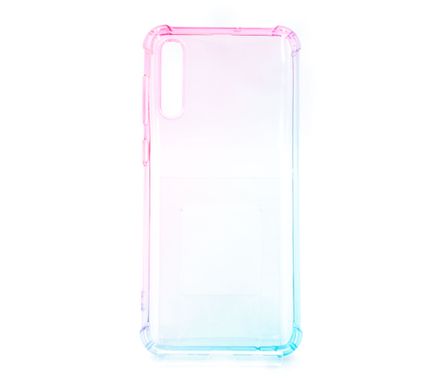 Силіконовий чохол WAVE Shine для Samsung A30s/A50 pink/turquoise
