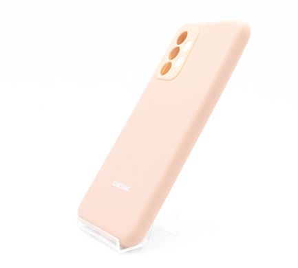 Силіконовий чохол Full Cover для Samsung A23 pink sand full camera