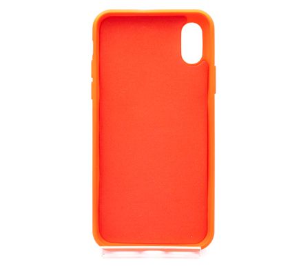 Силіконовий чохол Full Cover для iPhone X/XS red без logo