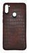 Накладка шкіра Epic Vivi Crocodile для Samsung M11 brown