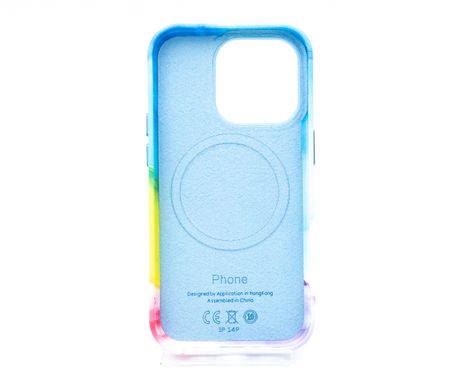 Чохол шкіряний Figura Series Case with MagSafe для iPhone 14 Pro multicolor