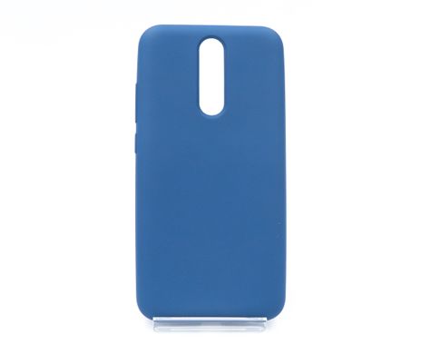Силіконовий чохол Grand Full Cover для Xiaomi Redmi 8 navy blue