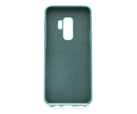 Силиконовый чехол Full Cover для Samsung S9+ pine green