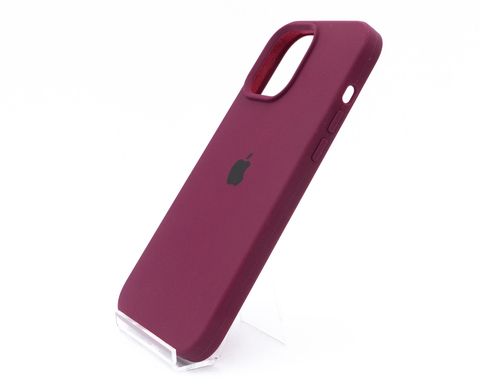 Силіконовий чохол Full Cover для iPhone 13 Pro Max maroon