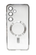 Чехол WAVE Metal Color with MagSafe для Samsung S24 FE silver Full Camera