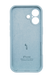 Силіконовий чохол Full Cover для iPhone 17 sky blue Full Camera